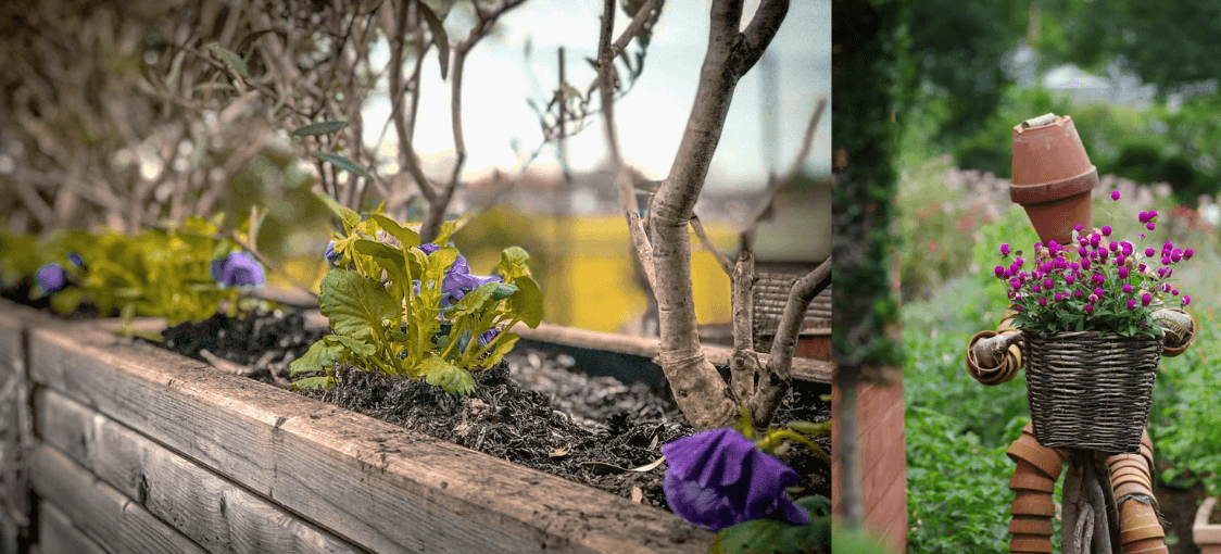 Dřevěné truhlíky